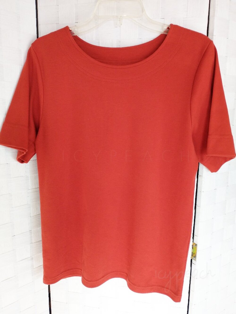 Weekenders T-Shirt Medium Orange Vintage 90s Preppy Coastal Grandma Lagenlook
